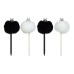 Ручка кулькова, Fluffy black-white Panda, 0,7 мм, синя, KIDS Line