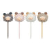 Ручка кулькова, Fluffy Lamb, 0,7 мм, синя, KIDS Line
