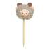 Ручка кулькова, Fluffy Lamb, 0,7 мм, синя, KIDS Line