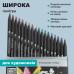 Олівці кольорові, 18кол., круглий, ART Line