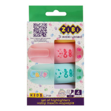 Набір з 4-x текст-маркерів CUTE, KIDS Line