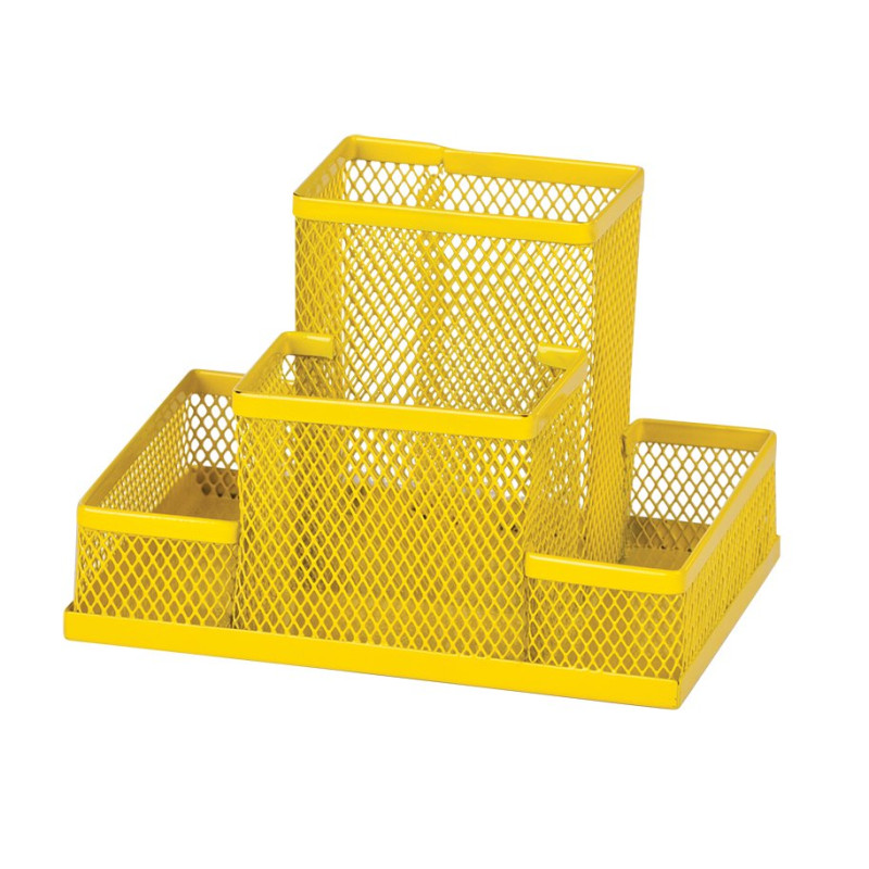 Прибор настільний 150x100x100мм металевий, жовтий, KIDS Line