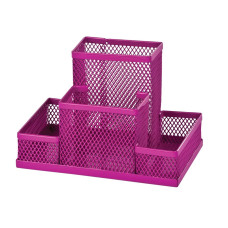 Прибор настільний 150x100x100мм металевий, рожевий, KIDS Line
