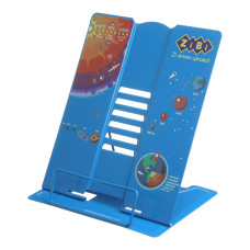 Підставка для книг 270x165x210мм, металева, синій