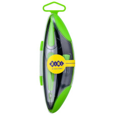 Циркуль в твердому футлярі START  ERGO салатовий, KIDS Line