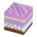 Гумка прямокутна Cake 25*25*24мм, KIDS Line Гумка прямокутна Cake 25*25*24мм, KIDS Line