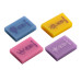 Гумка КРИСТАЛ 32х23х7.5 mm, по 64 шт. в шоубоксі, KIDS Line