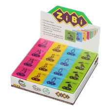 Гумка квадратна ZiBi ANIMALS, 28х28х12mm, в шоубоксі,KIDS Line
