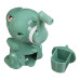 Чинка для олівців DINO, механічна, зелений, KIDS Line