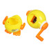 Чинка для олівців  CHICK, механічна, жовтий, KIDS Line