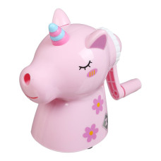 Чинка для олівців UNICORN, механічна, рожевий, KIDS Line
