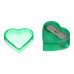 Чинка HEART з контейнером, 1 отв., пластик. корпус, асорті, KIDS Line
