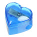Чинка HEART з контейнером, 1 отв., пластик. корпус, асорті, KIDS Line