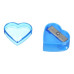 Чинка HEART з контейнером, 1 отв., пластик. корпус, асорті, KIDS Line