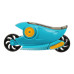 Чинка MOTORCYCLE з контейнером, 1 отв., контейнер, пластик. корпус, KIDS Line,в блістері Чинка MOTORCYCLE з контейнером, 1 отв., контейнер, пластик. корпус, KIDS Line,в блістері
