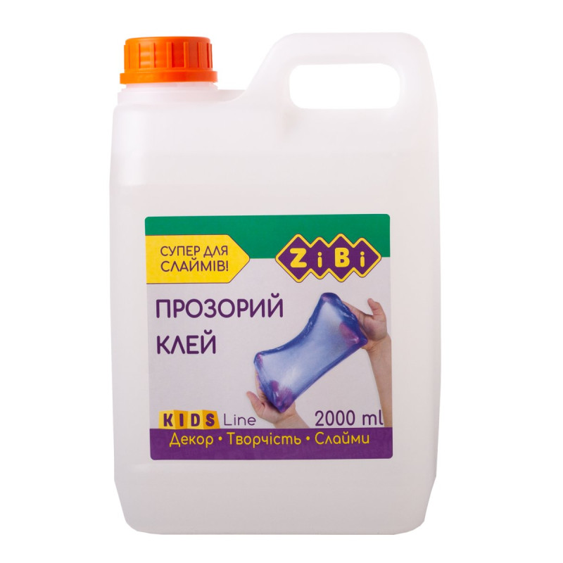 Клей прозорий на PVA-основі, 2000 мл Клей прозорий на PVA-основі, 2000 мл
