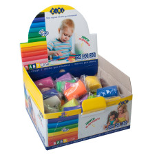 Тісто для ліплення в шоубоксі (50 стіків по 50 г), 30 кольорів, BABY Line
