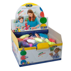 Повітряний пластилін в шоубоксі (70 стіків по 6 г), 24 кольори, BABY Line