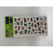 3D наліпки Гвинтокрили 18 см, KIDS Line