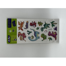 3D наліпки DINO дитинчата 18 см, KIDS Line