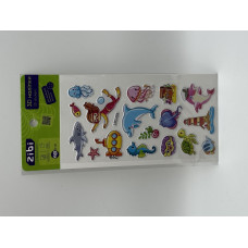 3D наліпки Морські фантазії 18 см, KIDS Line