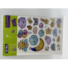 3D наліпки Колискова 19 см, KIDS Line