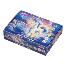 Гуаш UNICORN 12 кольорів х 20мл, в карт.коробці, KIDS Line