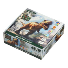 Гуаш DINO 9 кольорів х 20мл, в карт.коробці