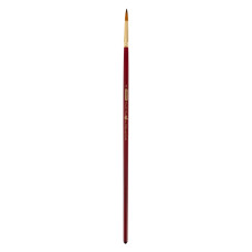 Пензель синтетичний, Cherry 6971, круглий 8, довга ручка, ART Line