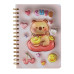 Блокнот на пружині збоку CAPYBARA, 145х210 мм, 80 арк., клітинка, асорті, KIDS Line