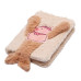 Блокнот плюшевий CAPYBARA, А6, 80 арк., клітинка, асорті, KIDS Line
