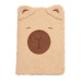 Блокнот плюшевий CAPYBARA, А5, 80 арк., клітинка, асорті, KIDS Line