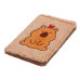 Блокнот плюшевий CAPYBARA 3, А5, 80 арк., клітинка, асорті, KIDS Line