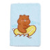 Блокнот плюшевий CAPYBARA 4, А5, 80 арк., клітинка, асорті, KIDS Line