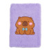Блокнот плюшевий CAPYBARA 4, А5, 80 арк., клітинка, асорті, KIDS Line