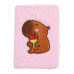 Блокнот плюшевий CAPYBARA 5, А5, 80 арк., клітинка, асорті, KIDS Line