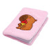 Блокнот плюшевий CAPYBARA 5, А5, 80 арк., клітинка, асорті, KIDS Line