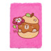 Блокнот плюшевий CAPYBARA 6, А5, 80 арк., клітинка, асорті, KIDS Line