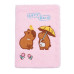 Блокнот плюшевий CAPYBARA 7, А5, 80 арк., клітинка, асорті, KIDS Line