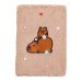 Блокнот плюшевий CAPYBARA 7, А5, 80 арк., клітинка, асорті, KIDS Line