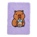 Блокнот плюшевий CAPYBARA 8, А5, 80 арк., клітинка, асорті, KIDS Line