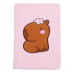 Блокнот плюшевий CAPYBARA 8, А5, 80 арк., клітинка, асорті, KIDS Line