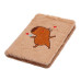 Блокнот плюшевий CAPYBARA 8, А5, 80 арк., клітинка, асорті, KIDS Line