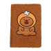 Блокнот плюшевий CAPYBARA 10, А5, 80 арк., клітинка, асорті, KIDS Line