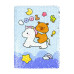 Блокнот текстильний CAPYBARA, А5, 80 арк., клітинка, асорті, KIDS Line