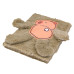 Блокнот плюшевий CAPYBARA 1, А5, 80 арк., клітинка, асорті, KIDS Line.