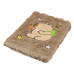 Блокнот плюшевий CAPYBARA 13, А5, 80 арк., клітинка, асорті, KIDS Line