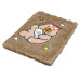 Блокнот плюшевий CAPYBARA 16, А5, 80 арк., клітинка, асорті, KIDS Line