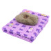 Блокнот плюшевий CAPYBARA 18, А5, 80 арк., клітинка, асорті, KIDS Line