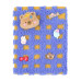 Блокнот плюшевий CAPYBARA 18, А5, 80 арк., клітинка, асорті, KIDS Line